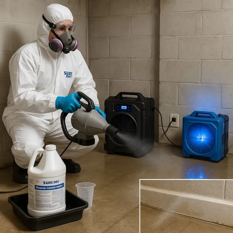 Sanitization and Odor Removal process in Phoenixville, PA